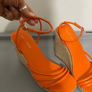 Marc Fischer espadrille wedge sandals